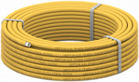 Труба гофрированная  IWS15A нержавеющая сталь, желтая 1/50м Neptun 43059210000058