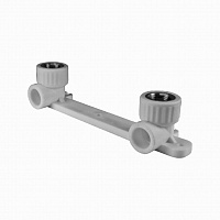 Планка с водорозетками PP-R VALFEX ВР 25 х 1/2 серая (3/12) 10124025Г