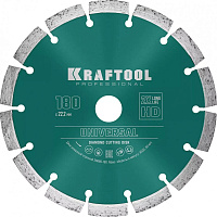 Круг алмазный Kraftool ф180х2,6х22,2 LASER-UNIVERSAL 36680-180