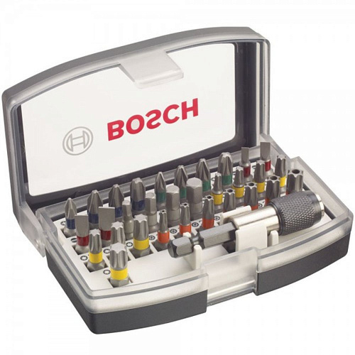 Набор бит и вставок Bosch 2.607.017.319 (1/4'' 25 мм 32 шт)