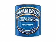 Краска  гладкая  "Hammerite" синяя 2.5л