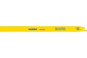 Пилка для ножовки для металла и дерева S 1222 VF 2шт Metabo 631098000