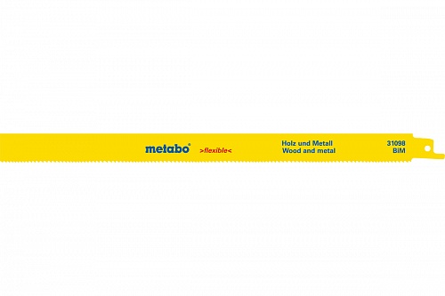 Пилка для ножовки д/мет/дер S 1222 VF 2шт Metabo Пилка для ножовки д/мет/дер S 1222 VF 2шт Metabo