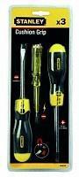 Набор отверток 3 предмета CUSHION GRIP STANLEY 0-65-012