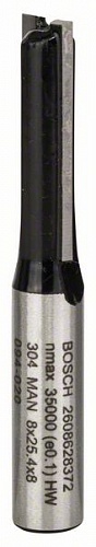 Фреза пазовая BOSCH 8 x 25 мм HSS хв. 8 мм 2.608.628.372 Фреза пазовая BOSCH 8 x 25 мм HSS хв. 8 мм 2.608.628.372