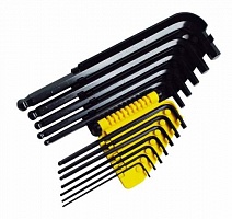 Набор шестигранников 12 предметов дюйм STANLEY 0-69-257