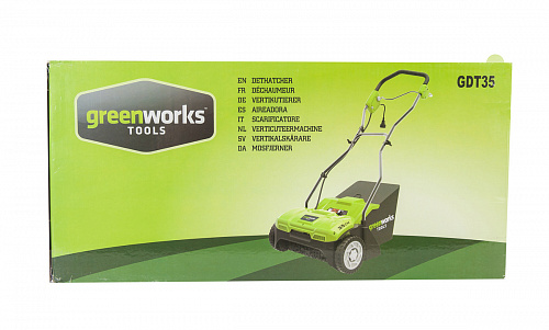 Аэратор электрический Greenworks GDT35 2505007