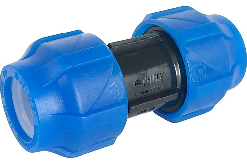 Муфта ПНД VALFEX 63х63 (2/12) 121001121063 Муфта ПНД VALFEX 63х63 (2/12) 121001121063