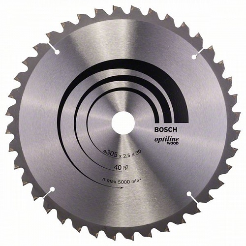 Диск пильный по дереву (305x30 z40) Optiline Wood BOSCH 2.608.640.440 Диск пильный по дереву (305x30 z40) Optiline Wood BOSCH 2.608.640.440