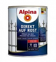 Эмаль"Alpina" Direkt Auf Ros вишн 0.75л