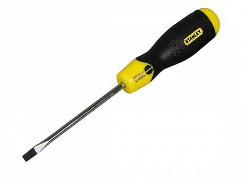 Отвертка шлицевая 6,5х200мм Cushion grip STANLEY 0-64-929 Отвертка шлицевая 6,5х200мм Cushion grip STANLEY 0-64-929