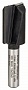 Фреза пазовая прямая ф18 x 25 мм хв. 8 мм BOSCH 2.608.628.389