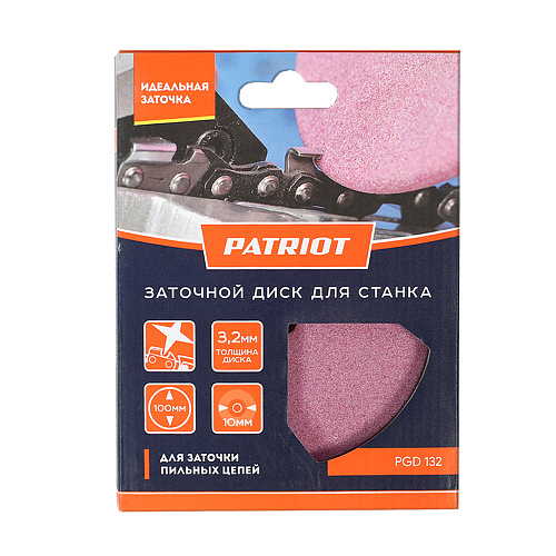 Диск заточной Patriot PGD 132 100мм*10мм*3.2мм 880124322