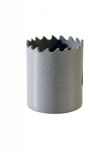Коронка по металлу 38 мм Bi-Metal М3 Энкор 24138 Коронка по металлу 38 мм Bi-Metal М3 Энкор 24138
