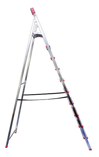 Стремянка стальная оцинков. "Энкор"10 ступеней