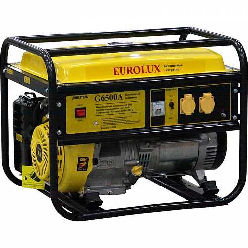Генератор бензиновый HUTER G6500 A 64/1/42 Генератор бензиновый HUTER G6500 A 64/1/42