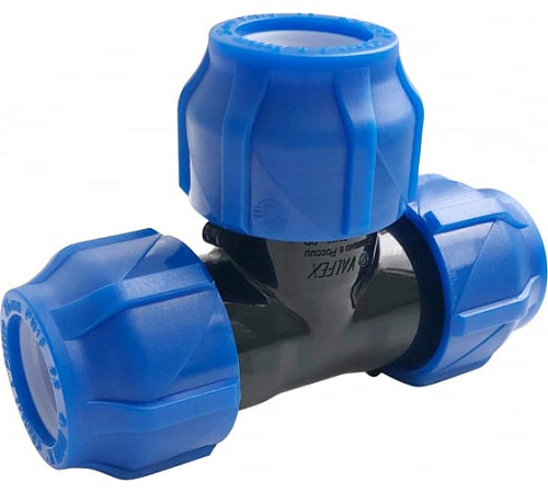 Тройник ПНД VALFEX 25х25х25 (10/50) Тройник ПНД VALFEX 25х25х25 (10/50)