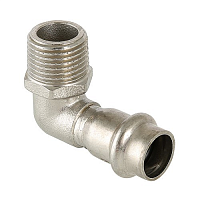 Угольник нержавеющая сталь Valtec 15х1/2" НР (5/130) VTi.953.I.001504