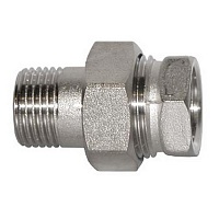 Соединитель с накидными гайками прямой FM 1/2" (25/200) BF.501.04 Соединитель с накидными гайками прямой FM 1/2" (25/200) BF.501.04