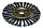 Щетка для УШМ ф22,2/115мм дисковая сталь витая Энкор