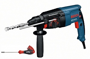 Перфоратор Bosch GBH 2-26 DRE + отвертка Wiha 0.615.990.K00