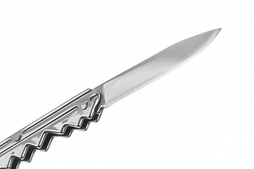 Нож-брелок Tesla KU-02 нержавеющая сталь 530192