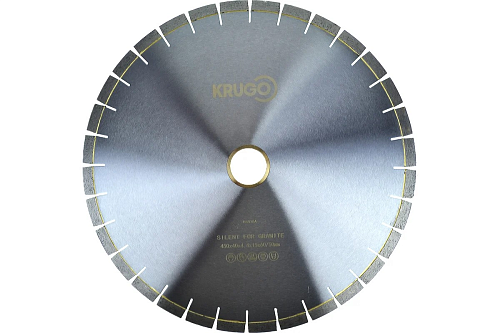 Круг алмазный KRUGO ф350х3.4х40х15х60 по граниту, бесшумный BSG14B