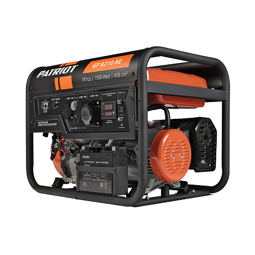 Электрогенератор бензиновый Patriot GP 8210AE (474101705)