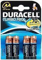 Батарейка AA Turbo MX1500 K4 4шт Duracell 81367987