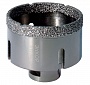 Коронка для керамогранита 70 мм алмазная для УШМ сухой рез Энкор 48316