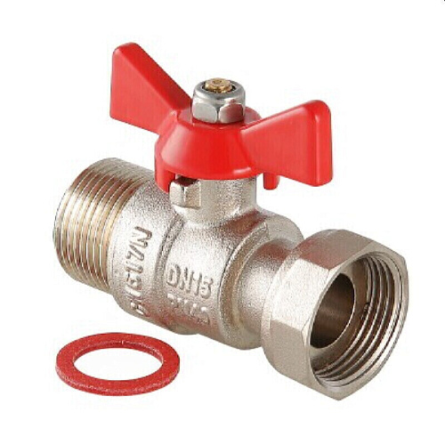 Кран шаровой 3/4"х3/4" FM с накидной гайкой Valtec (VT.260.N.0505) Кран шаровой 3/4"х3/4" FM с накидной гайкой Valtec (VT.260.N.0505)