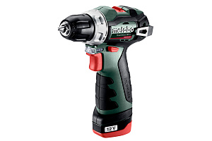 Шуруповерт аккумуляторный Metabo Power Maxx BS BL 2 х 2,0 Ah Б/Щ 601721500