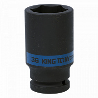 Головка торцевая удлиненная KING TONY 3/4 36 мм ударная 643536М