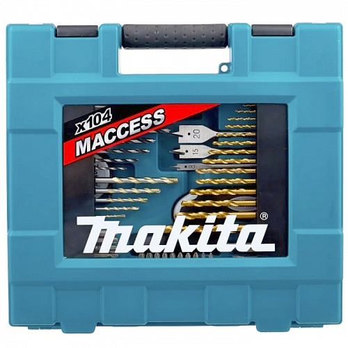 Набор инструмента 104 предмета Makita D-31778