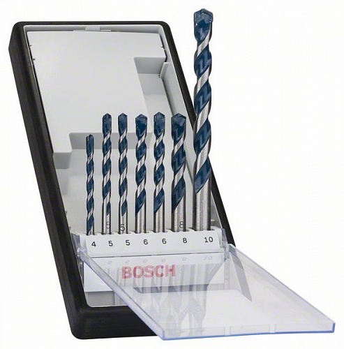 Набор сверл 7 шт Blue Granit Robust line BOSCH (2.608.588.167) Набор сверл 7 шт Blue Granit Robust line BOSCH (2.608.588.167)