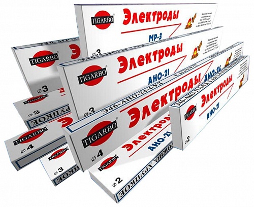 Электроды сварочные МР-3 ф5 (пачка 5 кг) Электроды сварочные МР-3 ф5 (пачка 5 кг)
