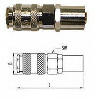 Разъем быстросъемный на рильсан.шланг ф6х14ECO 112B/3 GAV 37310