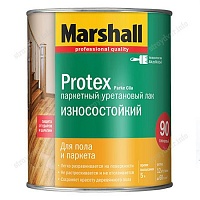 Лак паркетный "PROTEX" полуматовый "Marshall" 2.5 л 42457