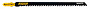 Пилка для электролобзика T344 DP HCS 5шт 2 608 T00 481-5