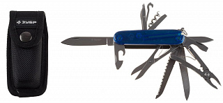 Нож складной многофункциональный ЗУБР 16 функций 47786