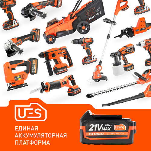 Шуруповерт аккумуляторный ударный PATRIOT BR 216UES-h 180301565