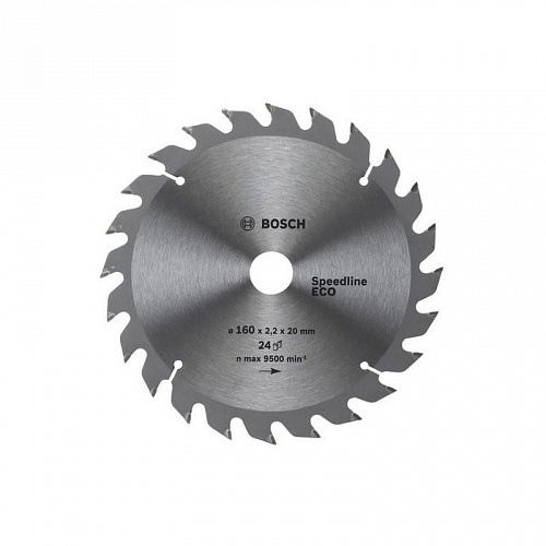 Диск пильный по дереву (160x20/16 z24) Spedline Wood Eco BOSCH 2.608.641.779 Диск пильный по дереву (160x20/16 z24) Spedline Wood Eco BOSCH 2.608.641.779