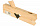 Рубанок Topex 240 х 30 мм зензубель деревянный нож 30мм 11A230
