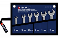 Набор ключей комбинированных с трещоткой THORVIK 6 предметов сумка CSRWS6TB 053472