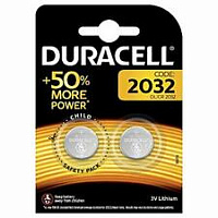 Батарейка Duracell 3V CR2032 литиевая (блистер с 2шт)