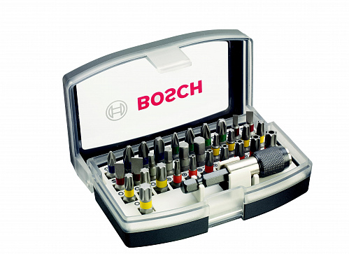 Набор бит и вставок Bosch 2.607.017.319 (1/4'' 25 мм 32 шт) Набор бит и вставок Bosch 2.607.017.319 (1/4'' 25 мм 32 шт)