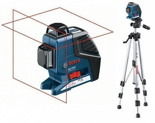 Нивелир лазерный BOSCH GLL 2-80 Professional + штатив BS 150 BOSCH 0 601 063 205