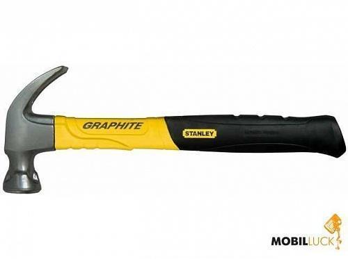 Молоток столярный 570гр с гвоздодером GRAPHITE STANLEY 1-51-507 Молоток столярный 570гр с гвоздодером GRAPHITE STANLEY 1-51-507