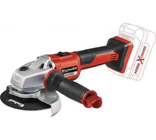 УШМ аккумуляторная Einhell 125мм PXC AXXIO 18/125, BL Solo 4431140