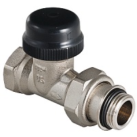 Клапан для термоголовки прямой с преднастройкой 1/2" Valtec VT.038.N.04